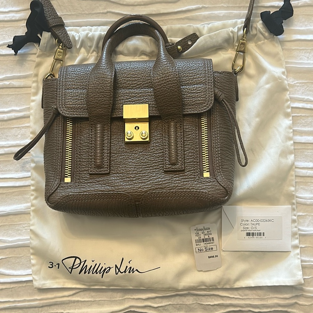 3.1 Phillip Lim Mini Pashli Satchel Taupe